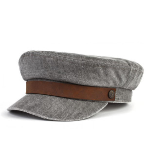 Casquette marin gris brixton Fiddler washed black